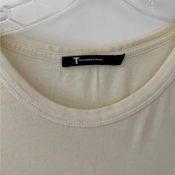 Alexander Wang Classic Cream Men's T-Shirt - Picture 2 of 3